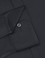 Plain Black Classic Fit Shirt FSK14RF-16
