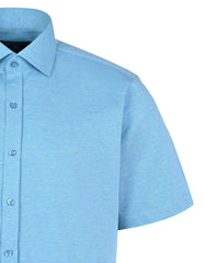 Plain Turquoise Classic Fit Shirt FSK39RH-16