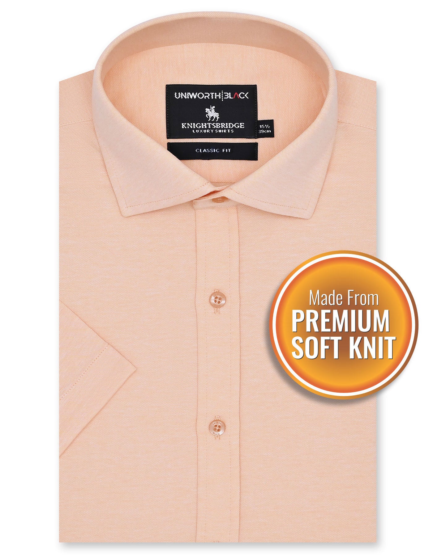 Formal Shirt Knit Orange 14? FSK41-1RH Uni Black FSK41-1RH-14.5