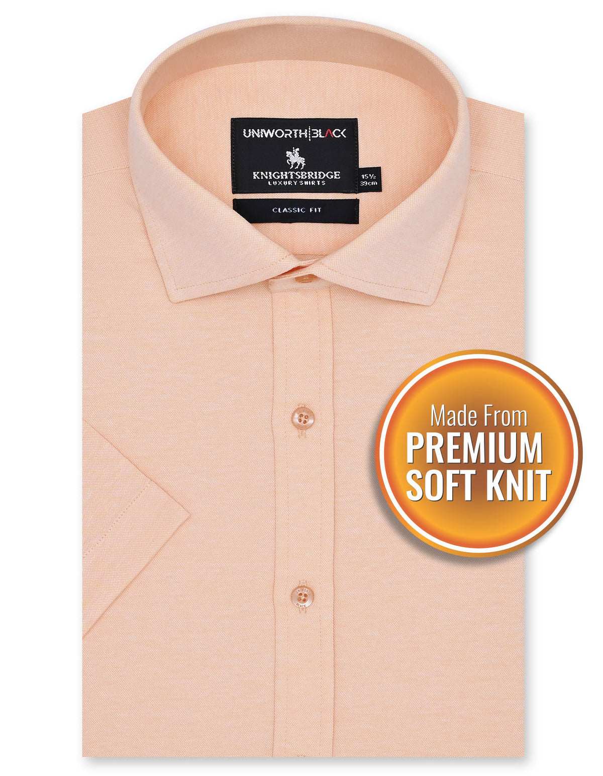 Formal Shirt Knit Orange 14? FSK41-1RH Uni Black FSK41-1RH-14.5