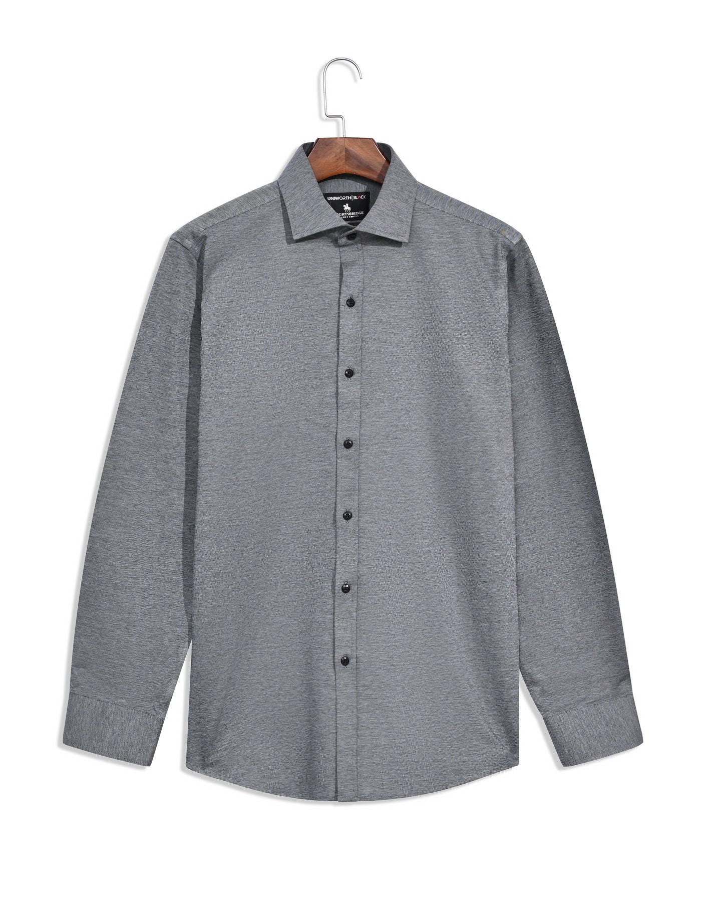 Formal Shirt Knit Grey 15? FSK42RF Uni Black FSK42RF-15.5