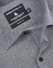 Formal Shirt Knit Grey 15 FSK42SF Uni Black FSK42SF-15