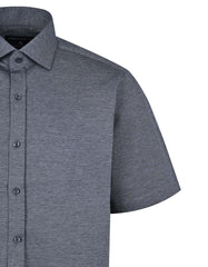 Plain Grey Smart Fit Shirt FSK42SH-16