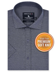 Plain Grey Smart Fit Shirt FSK42SH-14.5