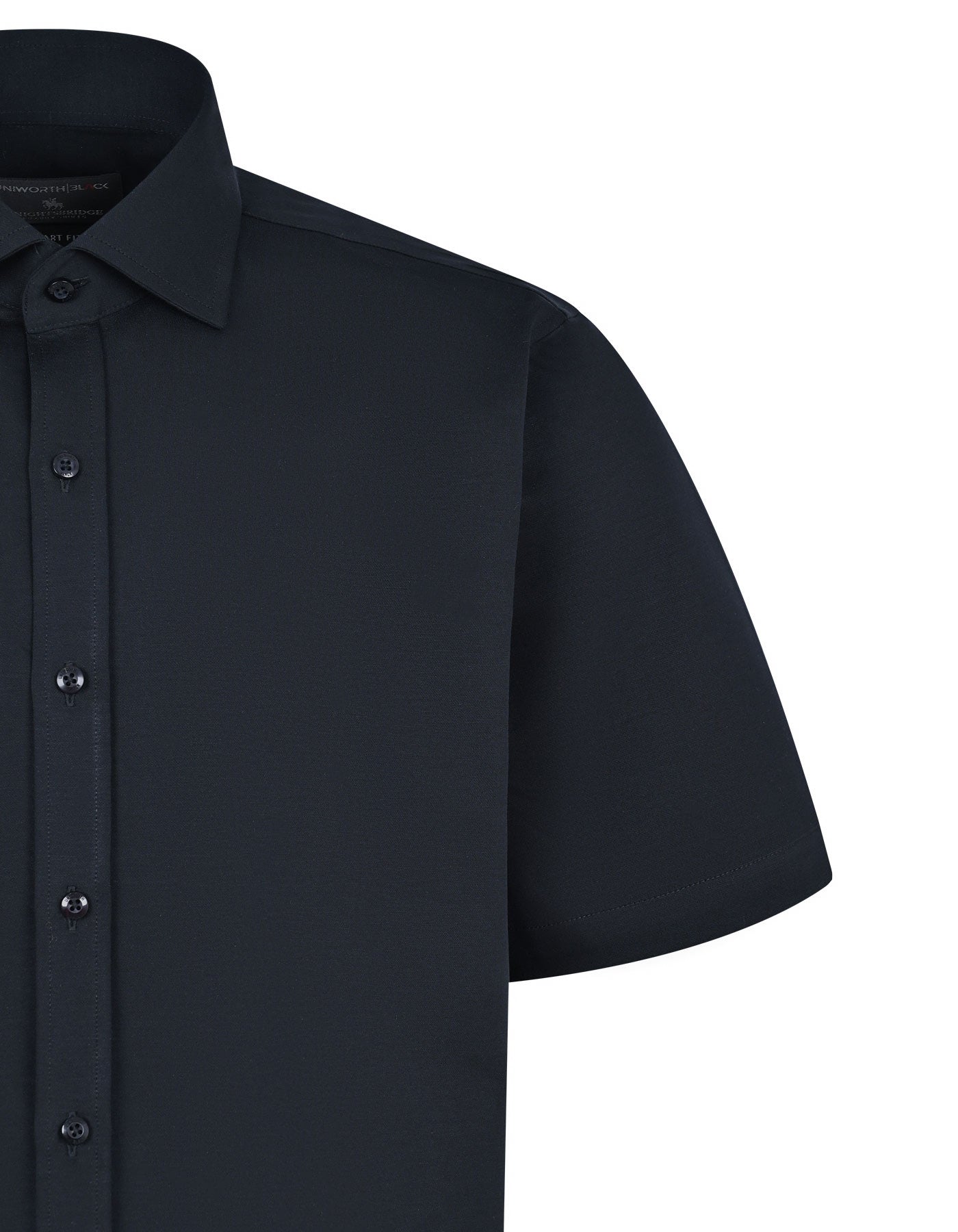 Formal Shirt Knit Black 16 FSK44RH Uni Black FSK44RH-16