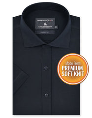 Formal Shirt Knit Black 14? FSK44RH Uni Black FSK44RH-14.5