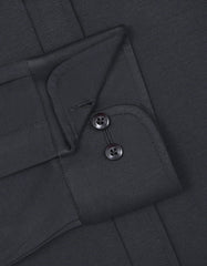 Formal Shirt Knit Black 16 FSK44SF Uni Black FSK44SF-16