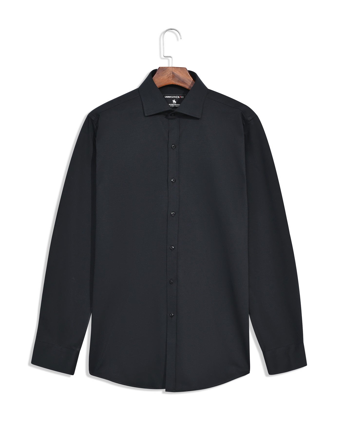 Formal Shirt Knit Black 15? FSK44SF Uni Black FSK44SF-15.5