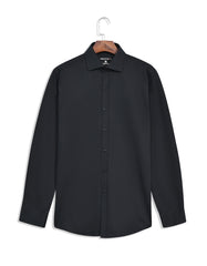 Formal Shirt Knit Black 15? FSK44SF Uni Black FSK44SF-15.5