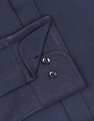 Formal Shirt Knit D Navy 16 FSK45SF Uni Black FSK45SF-16