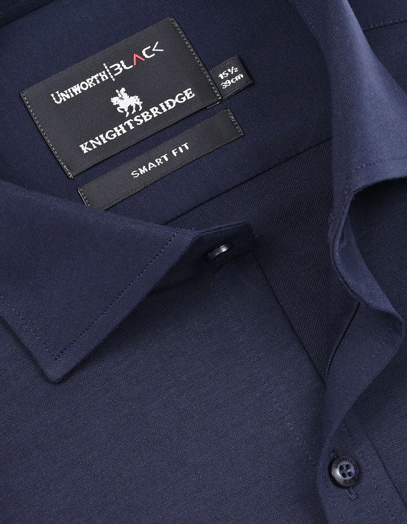 Formal Shirt Knit D Navy 15 FSK45SF Uni Black FSK45SF-15