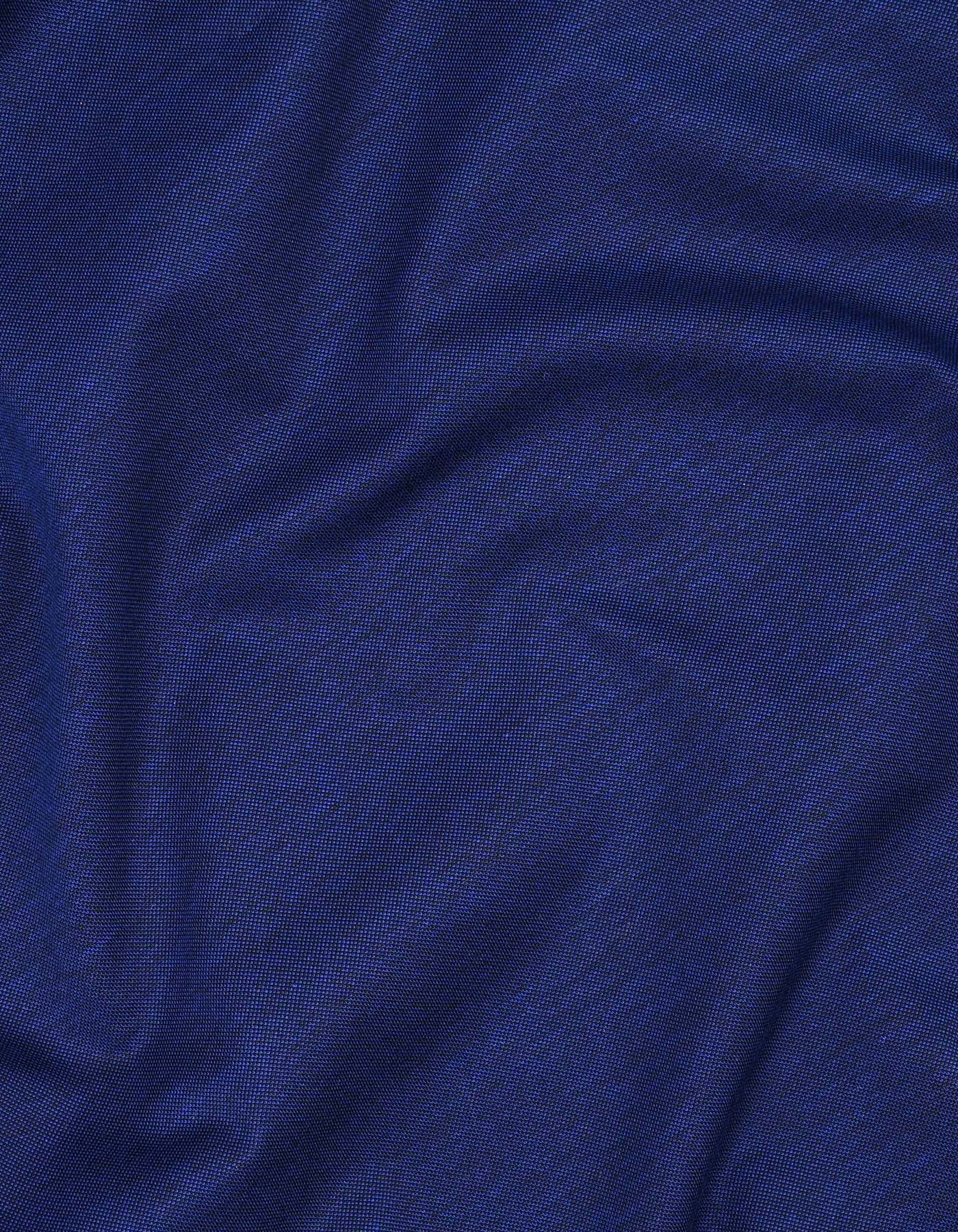 Formal Shirt Knit Royal Blue 16? FSK46RF Uni Black FSK46RF-16.5