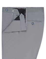 L Grey Texture Formal Trouser Tailored Smart Fit FT2366S-32