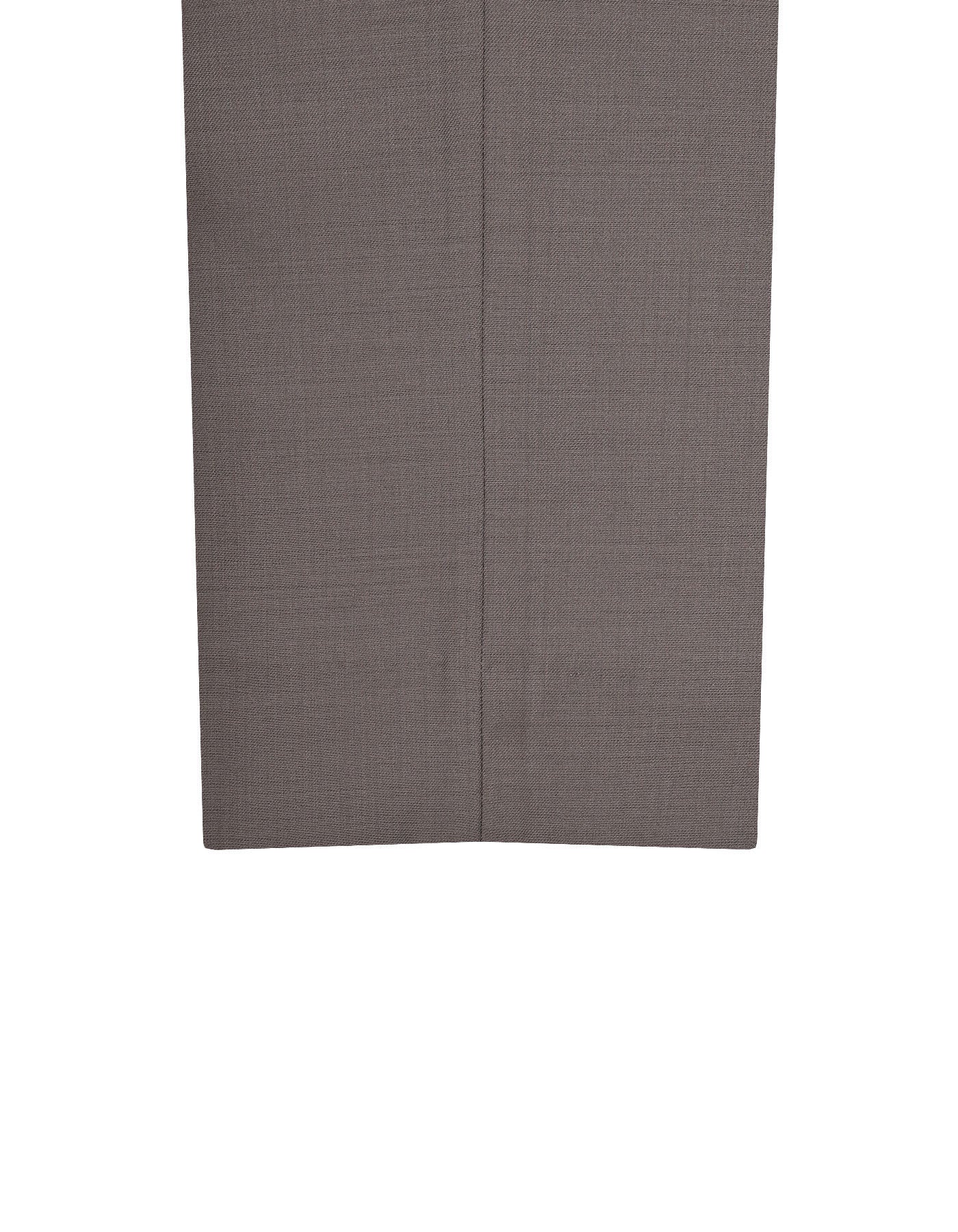 Khaki Plain Formal Trouser Tailored Smart Fit FT2609S-34