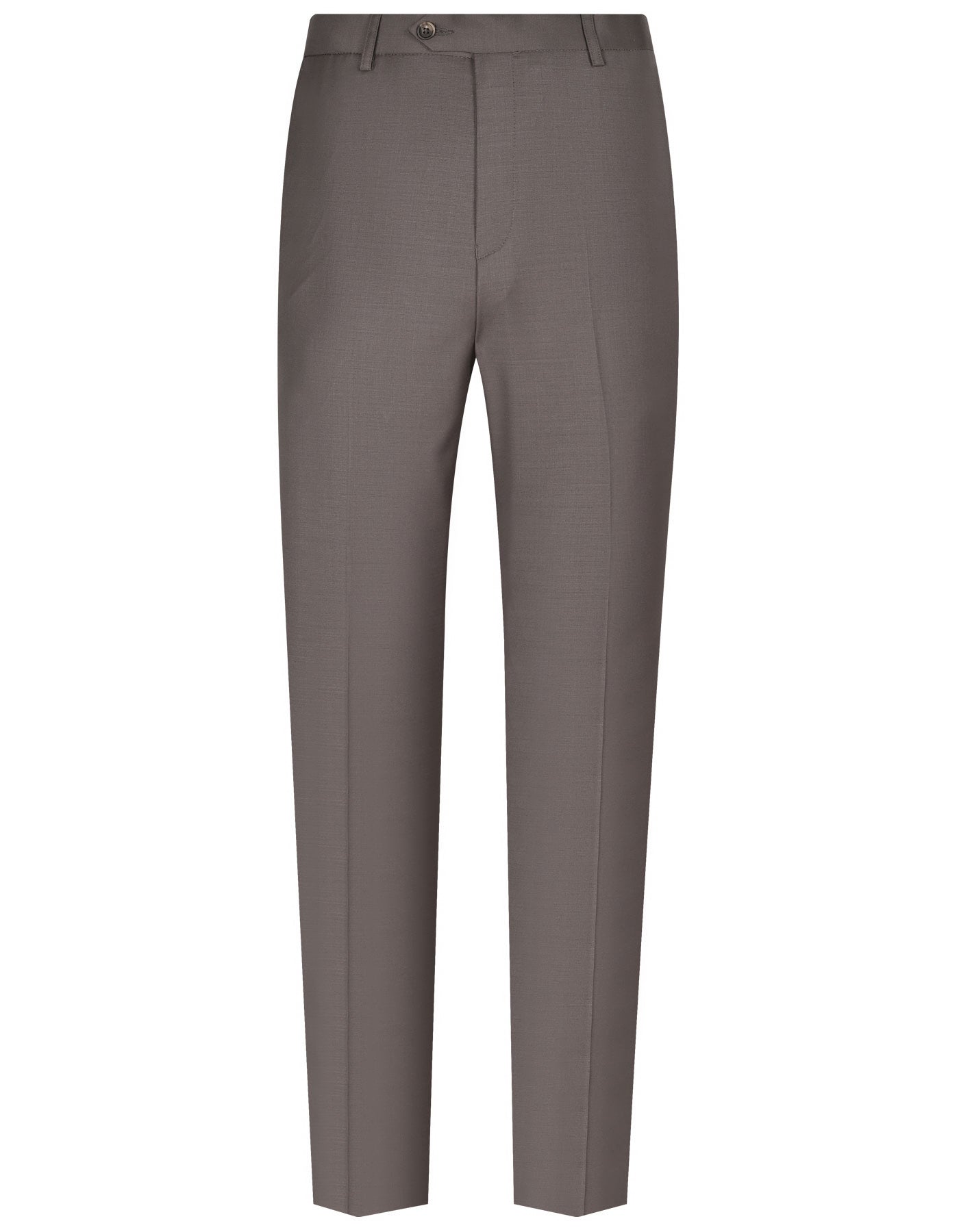 Khaki Plain Formal Trouser Tailored Smart Fit FT2609S-30