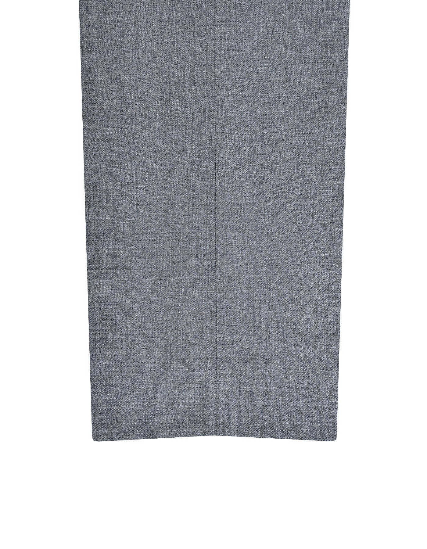Grey Plain Formal Trouser Classic Fit FT2613-4C-34