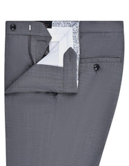 Grey Plain Formal Trouser Classic Fit FT2613-4C-32