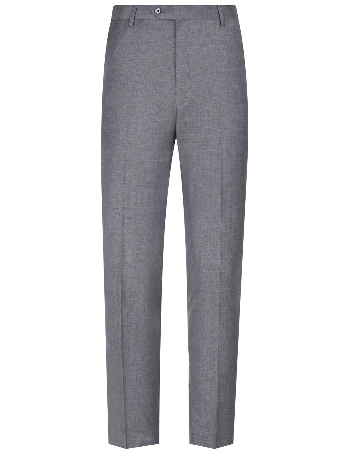 Grey Plain Formal Trouser Tailored Smart Fit FT2613S-30