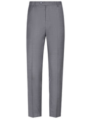 Grey Plain Formal Trouser Tailored Smart Fit FT2613S-30