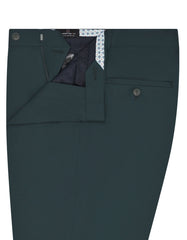 D Teal Plain Formal Trouser Tailored Smart Fit FT2614-1C-32