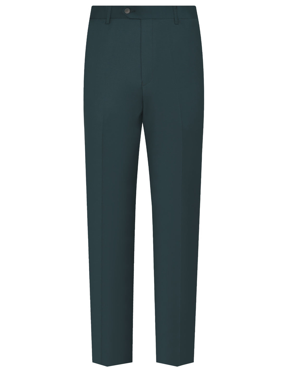 D Teal Plain Formal Trouser Tailored Smart Fit FT2614-1C-30