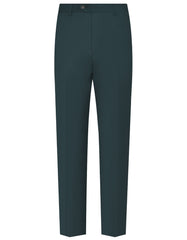 D Teal Plain Formal Trouser Tailored Smart Fit FT2614-1S-30