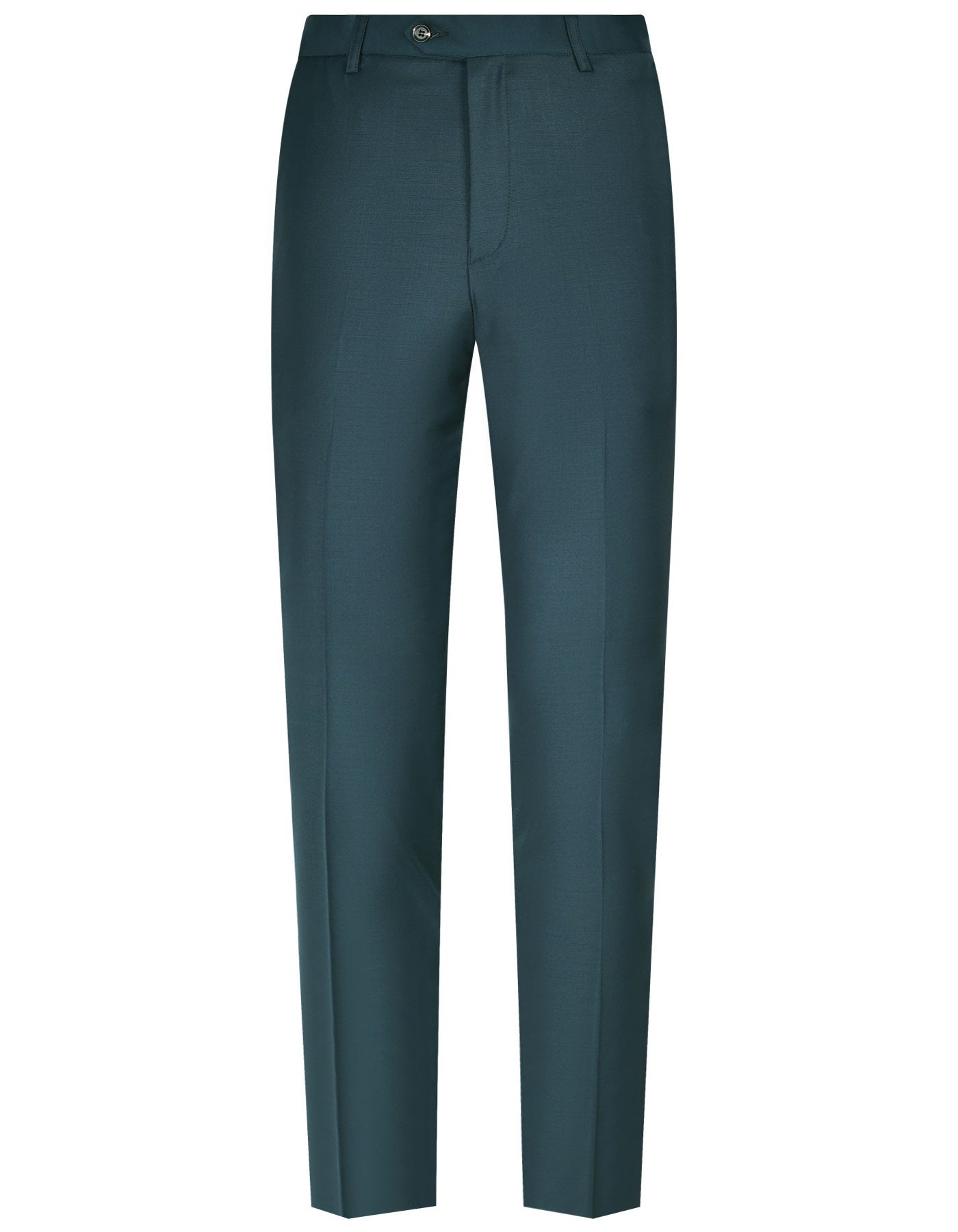 Teal Plain Formal Trouser Tailored Smart Fit FT2614S-30