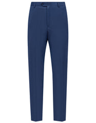 Blue Texture Formal Trouser Classic Fit FT2658C-30