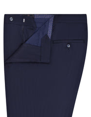 Navy Texture Formal Trouser Classic Fit FT2663C-32
