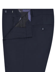 Navy Texture Formal Trouser Classic Fit FT2664C-32