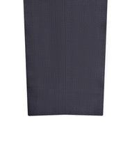 D Charcoal Check Formal Trouser Smart Fit FT2701C-34