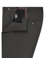Olive Texture Formal Trouser Tailored Smart Fit FT2737S-34