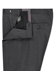 Charcoal Texture Formal Trouser Classic Fit FT2743C-34