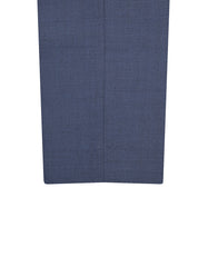 M Blue Texture Formal Trouser Tailored Smart Fit FT2744S-36