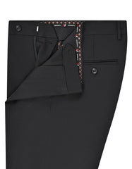 Black Plain Formal Trouser Classic Fit FT2780-1C-32
