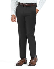 Black Plain Formal Trouser Smart Fit FT2780-1S-30