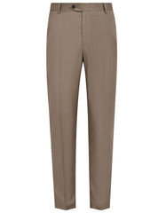 L Brown Texture Formal Trouser Classic Fit FT461C-30