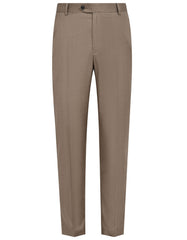 L Brown Texture Formal Trouser Tailored Smart Fit FT461S-30