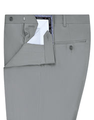 Grey Plain Formal Trouser Classic Fit FT467C-32