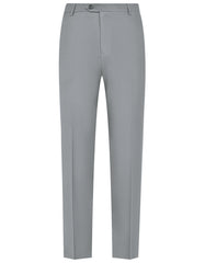 Grey Plain Formal Trouser Classic Fit FT467C-30