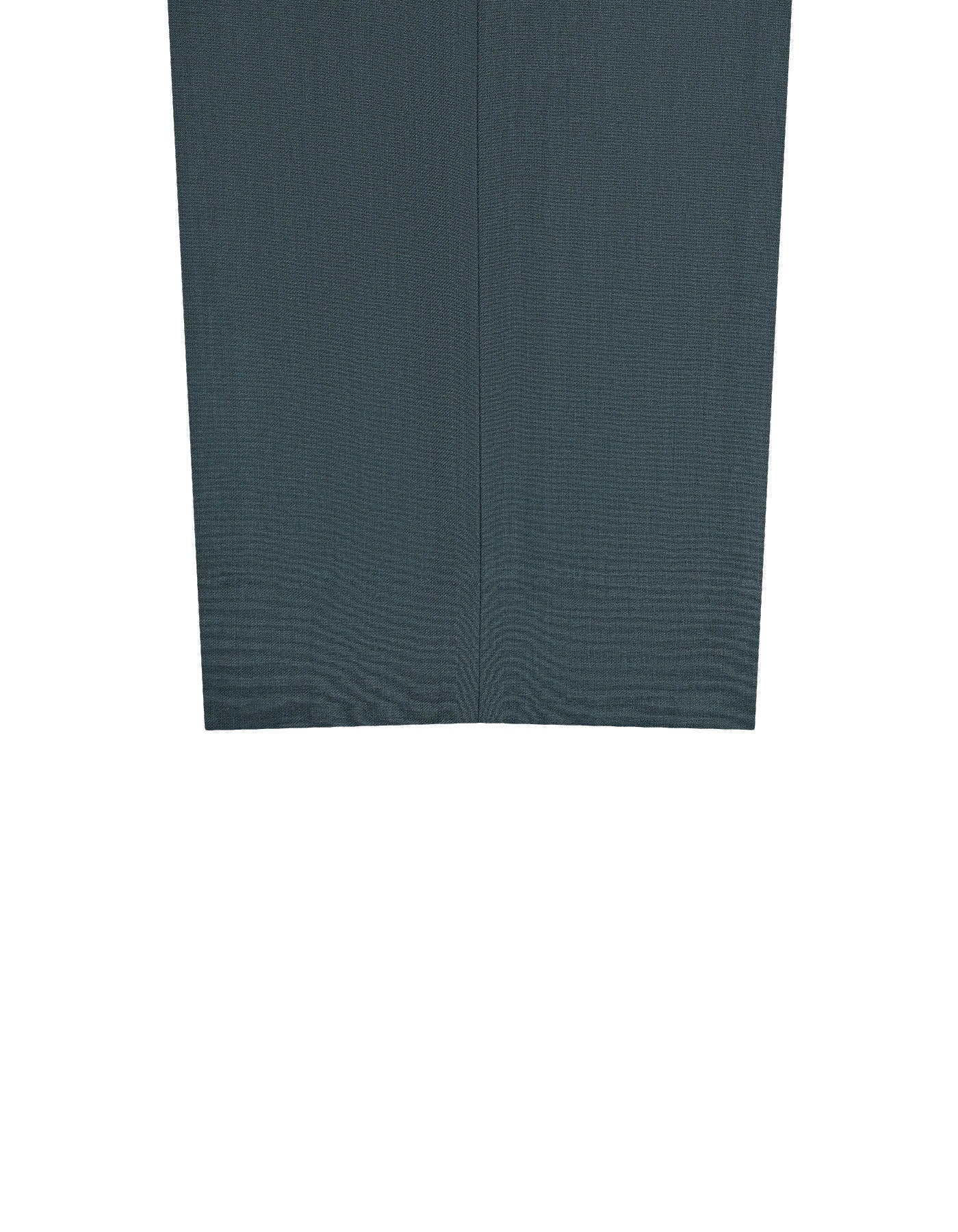Green Plain Formal Trouser Tailored Smart Fit FT468S-34