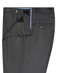 D Grey Texture Formal Trouser Classic Fit FT472C-32