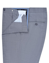 L Grey Texture Formal Trouser Classic Fit FT476-2C-32