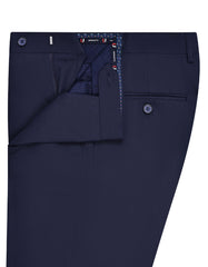 Navy Plain Formal Trouser Classic Fit FT490-4C-32