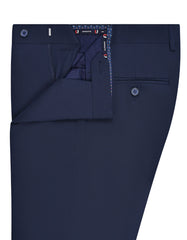Navy Plain Formal Trouser Classic Fit FT495C-32