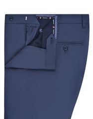 Blue Plain Formal Trouser Smart Fit FT503-1S-32