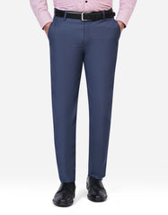 Blue Plain Formal Trouser Smart Fit FT503-1S-30