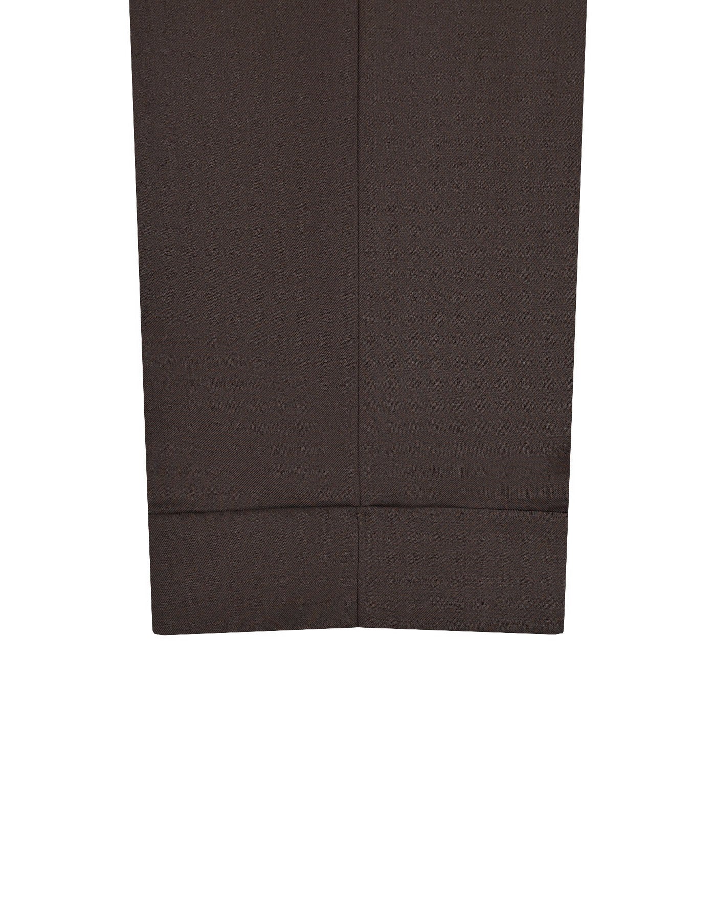 Chocolate Plain Formal Trouser Tailored Smart Fit FT505S-36