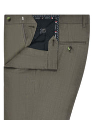 L Olive Texture Formal Trouser Smart Fit FT510-1S-32