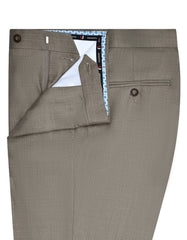 L Khaki Texture Formal Trouser Classic Fit FT511C-32